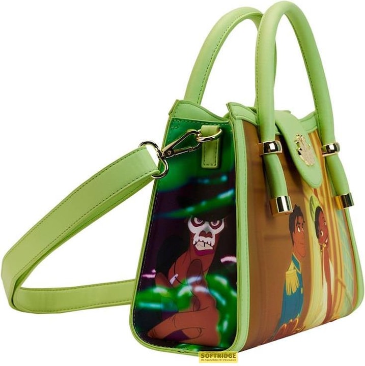 Actual product image Loungefly Disney by Shoulder Bag Pricess And The Frog Princess Scene