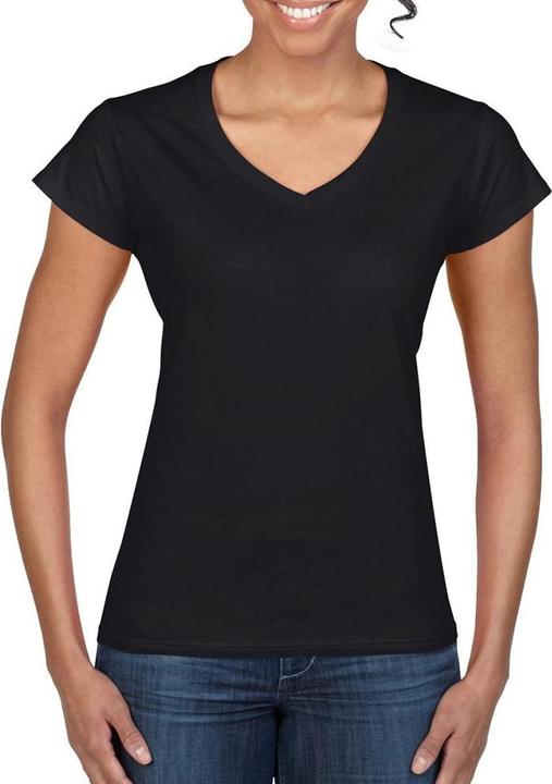 Image du produit Gildan - T-shirt à manches courtes et col en V - Femme (S)