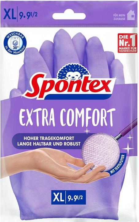 Image du produit Spontex Gants de ménage Extra Comfort Gr. 9