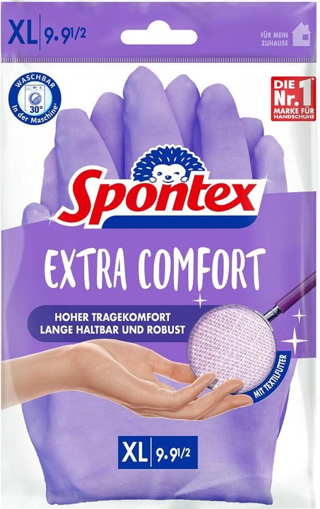 Image du produit Spontex Gants de ménage Extra Comfort Gr. 9