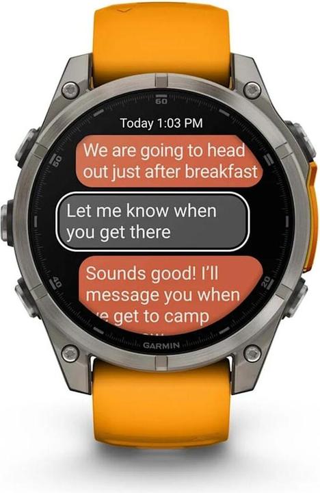 Produktbild Garmin Fenix 8 AMOLED Sapphire Titan (47 mm)