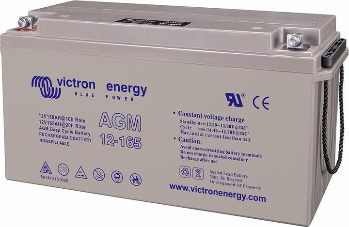 Actual product image Victron Energy AGM Deep Cycle Battery (12 V, 165 Ah)