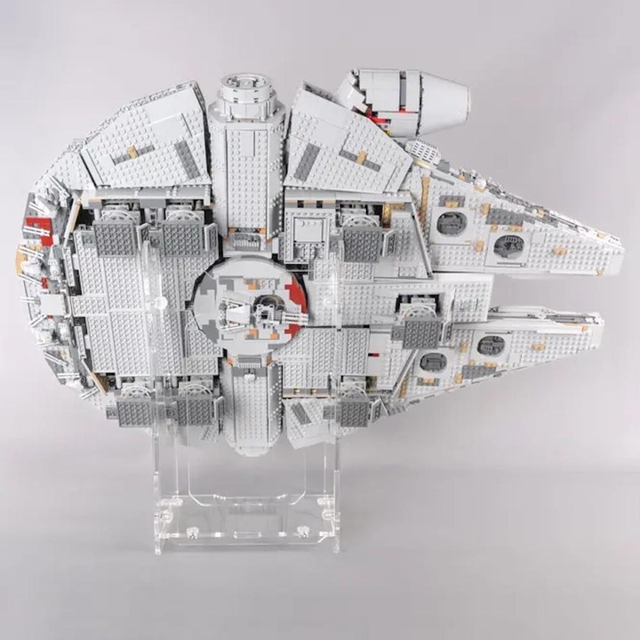 Produktbild iDisplayit Acryl-Ständer 2 in 1 für LEGO® 75192 Star Wars UCS Millennium Falcon