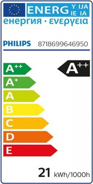 Energy Label Philips MAS LEDtube (G13, 3100 lm, 1 x)