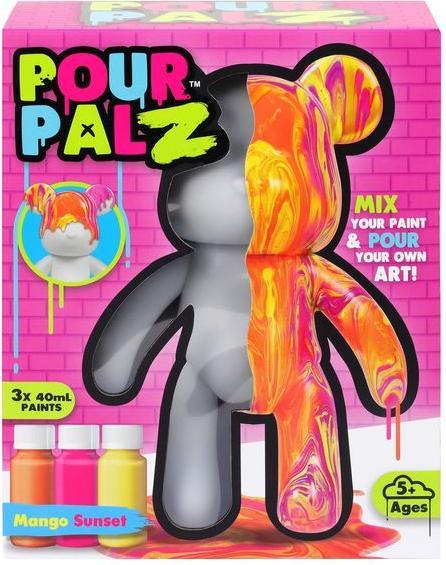 Produktbild Orion Pour Palz DIY Paint Bear-Mango Magic