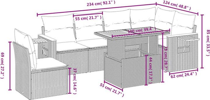 Produktbild vidaXL Genevieve