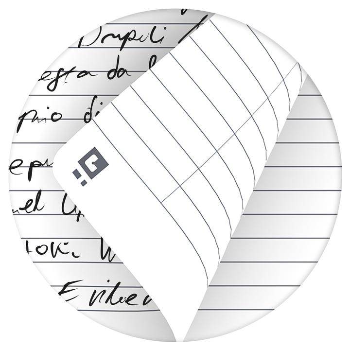 Actual product image Oxford Touareg spiral notebook (A5, Checked, Soft cover)