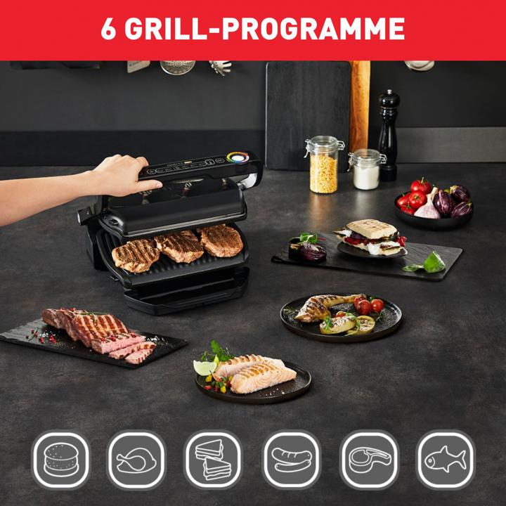 Productafbeelding Tefal Optigrill Zwart, Orignal 30x20 cm (CH stekker)