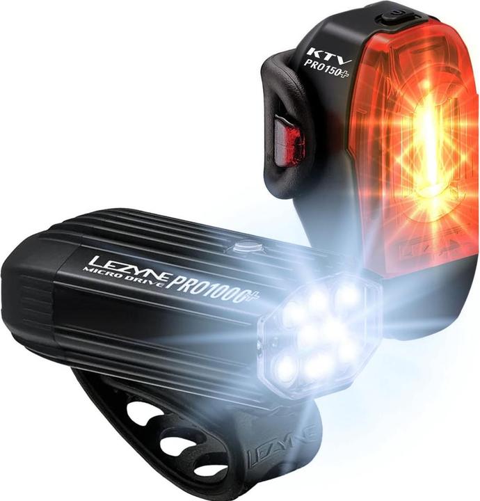 Image du produit Lezyne Lite Drive 1200+ / Ktv Drive Pro+ Pair (1200 lm, 150 lm)