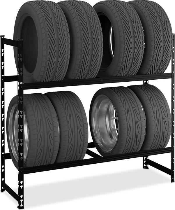 Actual product image Relaxdays Reifenregal