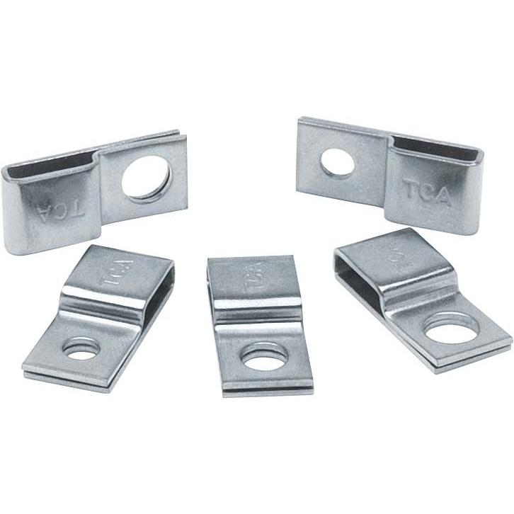 HellermannTyton, Kabelbinder, SSPC4 Stainless Steel Cable Tie P-Mount (Metallkabelbinder, 23 mm, 100 Stk.)