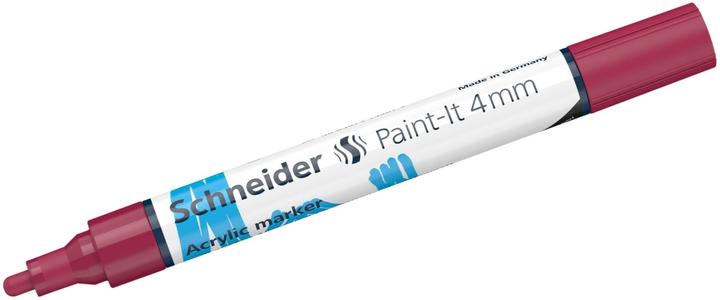 Produktbild Schneider Acrylmarker Paint-It 320 4mm burgundrot (Burgundrot, 4 mm, 1 x)