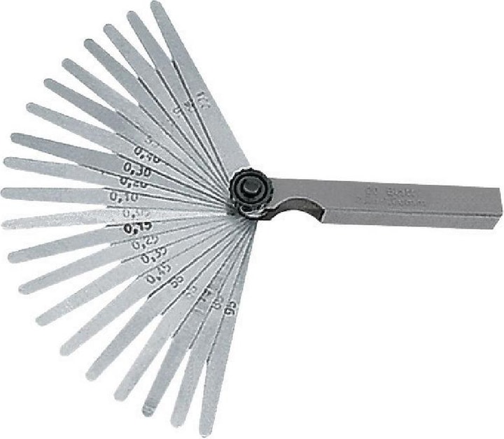 Actual product image Neriox Feeler gauge INOX 20 blades 0.05...1.00 (10 cm)