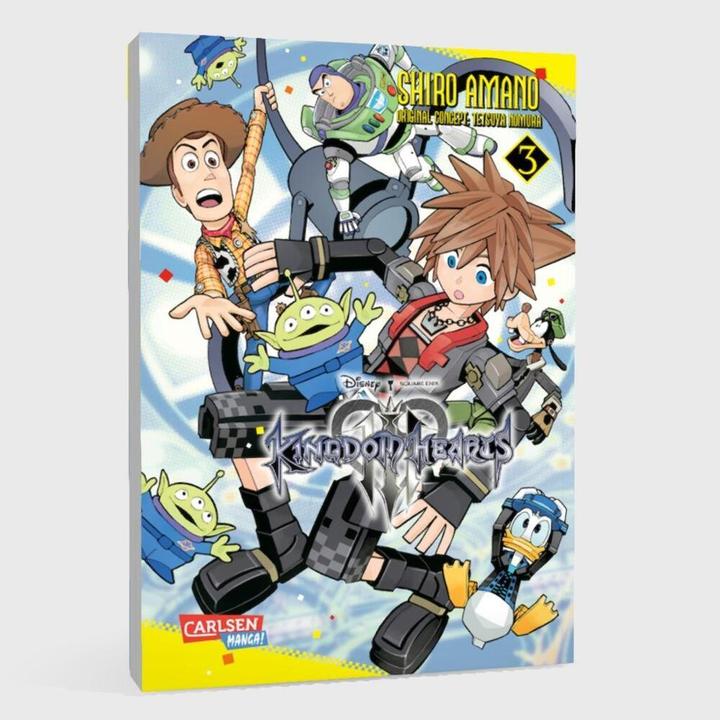Actual product image Kingdom Hearts III 3 (German, Tetsuya Nomura, 2024)