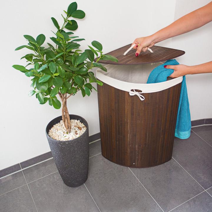 Produktbild Relaxdays Eckwäschekorb (60 l)
