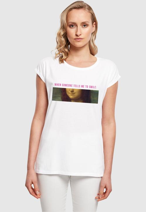 Produktbild Merchcode Ladies APOH - Da Vinci Smile Mona T-Shirt - 136847 (3XL)