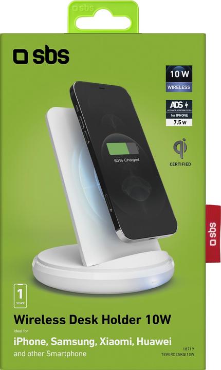 Actual product image SBS Desk stand with 10W wireless charging (10 W)