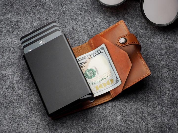 Actual product image Pularys Wallet HIKER GO Credit card holder