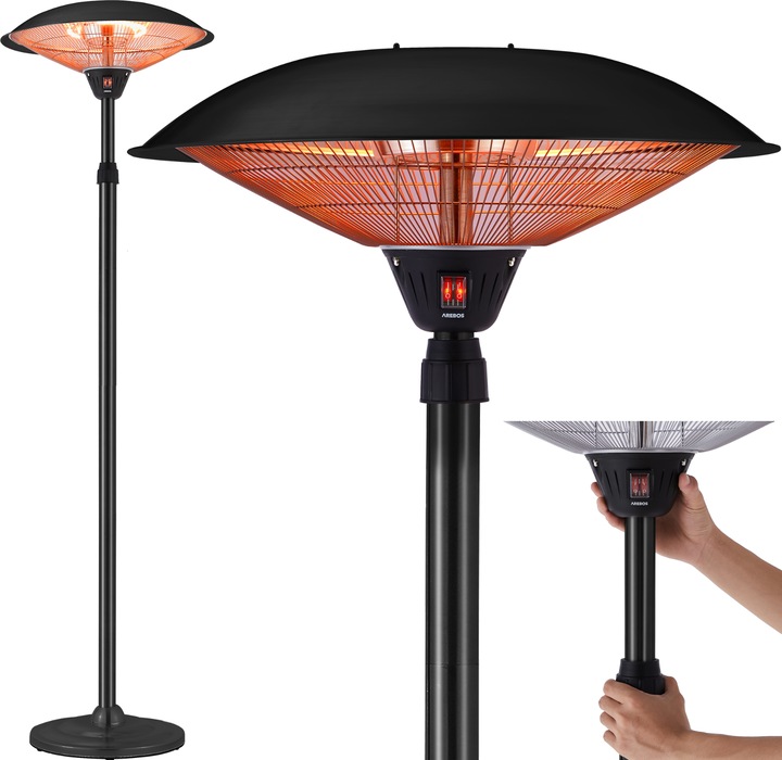 Actual product image Arebos Radiant heater (2000 W)