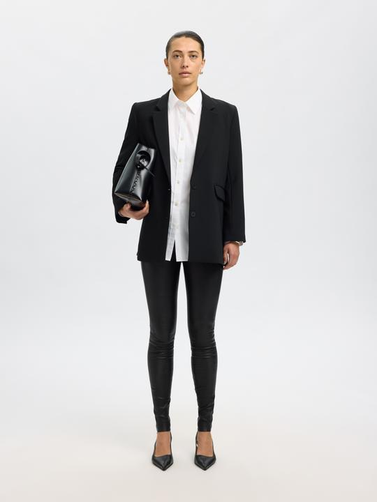 Produktbild Selected Femme Dehnbare Lamm- Lederhose (38)