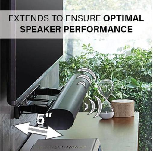 Actual product image Sanus Wandhalterung für Sonos ARC, ausziehbar (1 pcs., Wall installation)