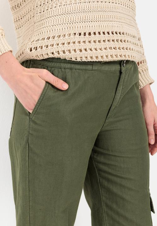 Produktbild Camel Active Loose Fit Cargo aus einem Baumwoll-Leinenmix (W31/L32)