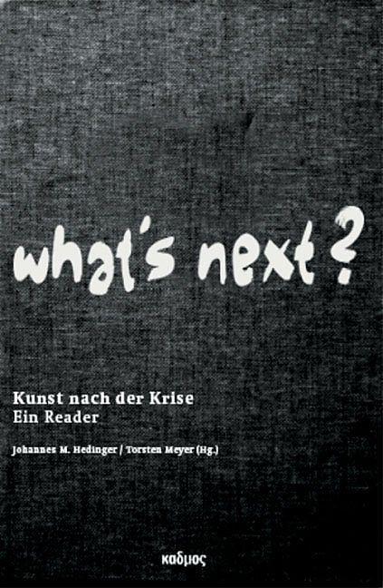 Produktbild What's next? (Deutsch, Johannes M., Meyer Hedinger, 2014)
