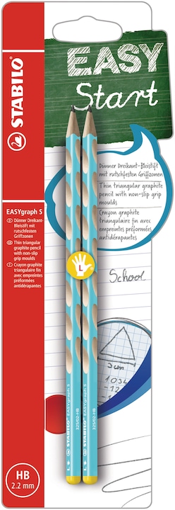 Produktbild STABILO EASYgraph S Bleistift Linkshänder HB (2.20 mm, HB, 2 x)