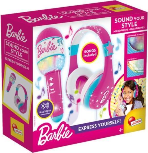 Actual product image Lisciani Barbie Sound Your Style toy microphone