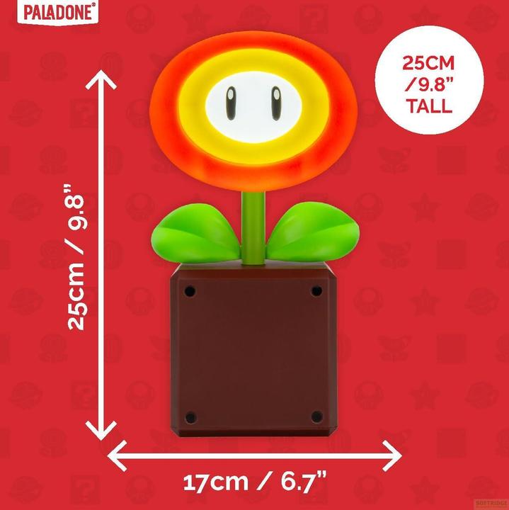 Image du produit Paladone Products Paladone Lampada Super Mario Fire Flower