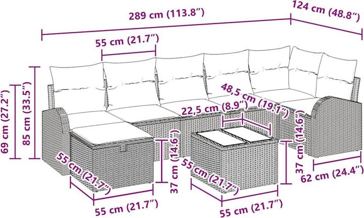 Produktbild vidaXL Elianna