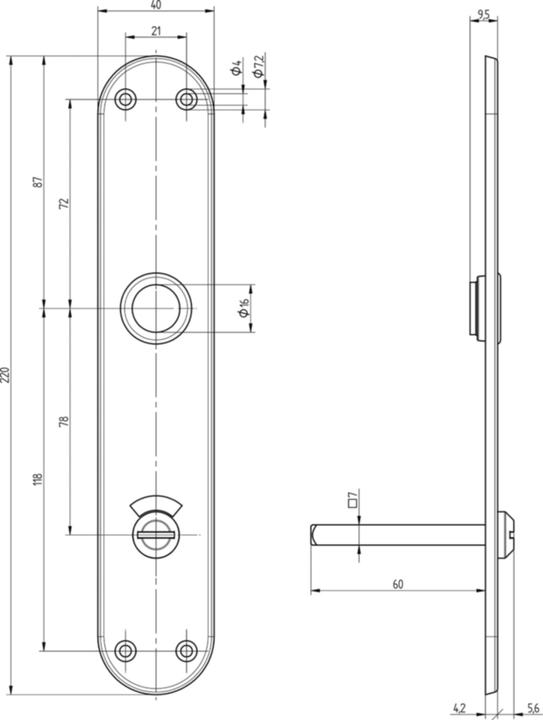Immagine prodotto Mega Türschild (Set di piastre per porte)