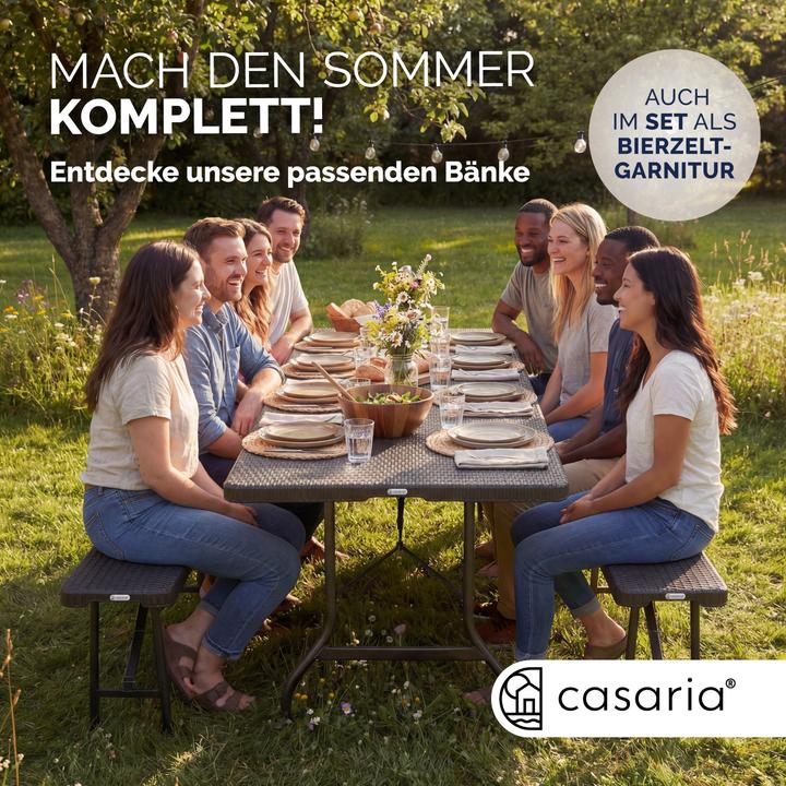 Produktbild Casaria Gartentisch