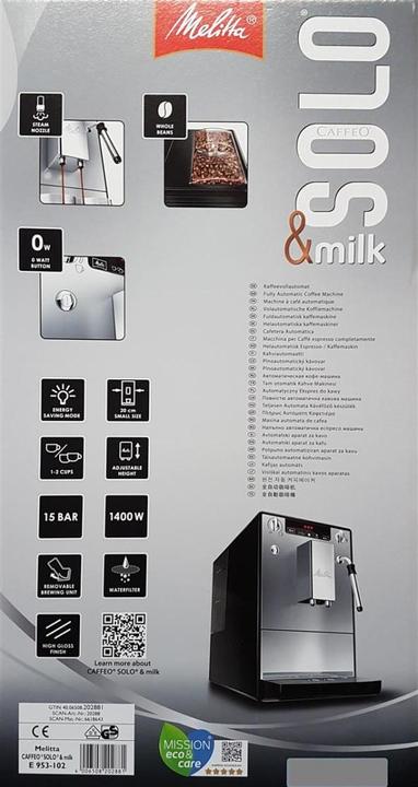 Produktbild Melitta Caffeo Solo Milk (CH-Stecker)