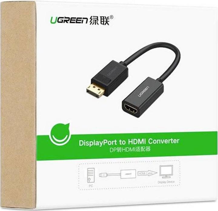 Produktbild Ugreen HDMI (Typ A) — DisplayPort (0.25 m)