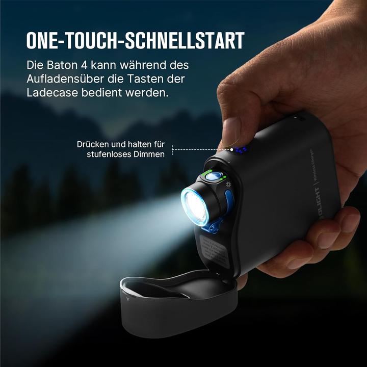 Immagine prodotto Olight Set Mini Torcia LED 4 Pezzi Baton (1300 lm)
