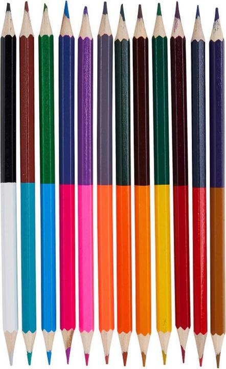 Produktbild Topwrite Kids Double Color Pencil, 12dlg. (Bunt, 12 x)
