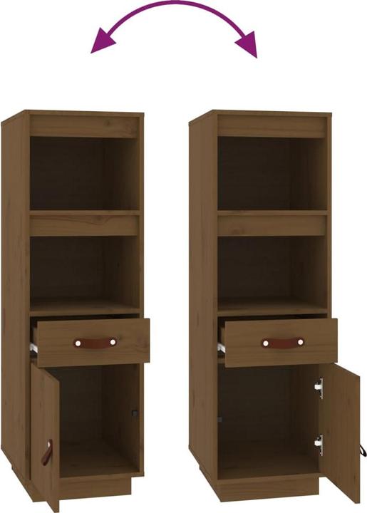 Produktbild vidaXL Highboard (34 x 34 x 108.50 cm)