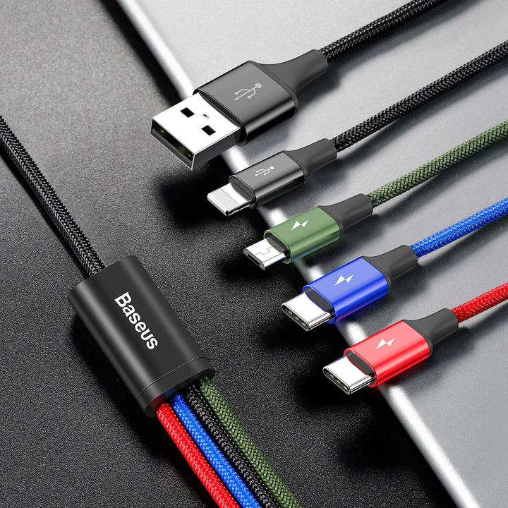 Productafbeelding Baseus 4in1 (1.20 m, USB 2.0)