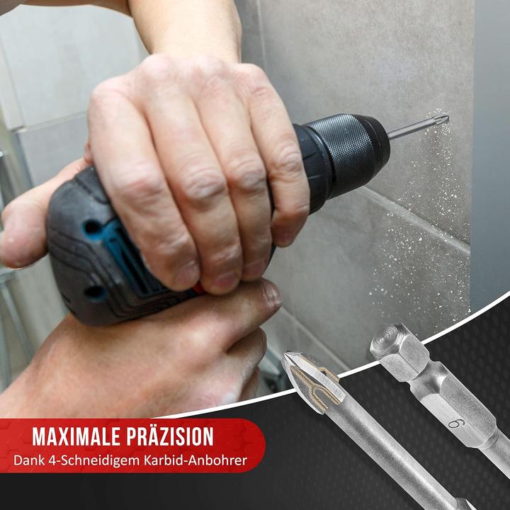Actual product image KSP-Tec Tile drill bit set (12 millimetres)