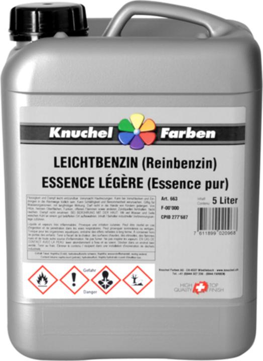 Produktbild Knuchel Leichtbenzin 5000ml (5000 ml)