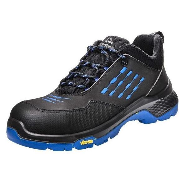 Emma Safety Footwear, Werkschoenen, Crossforce X Niedrig D S3 - Schwarz/Blau - 40 (S3, 40)