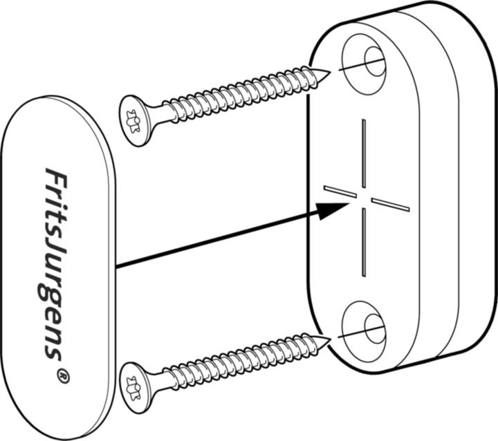 Image du produit FritsJurgens Support aimanté Flush