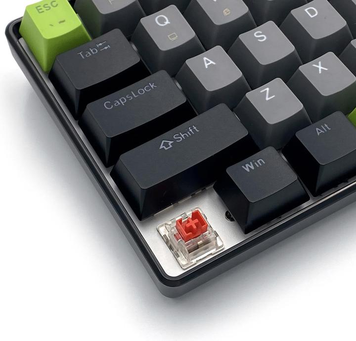 Actual product image Media-Tech Mechanische Tastatur 60% RED CORE MX60 MT1260 (US, Cable)