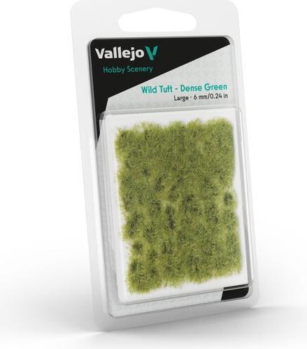 Actual product image Wittmax Wild Tuft - Dense Green 6 mm.