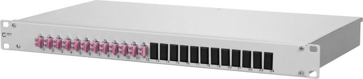 Produktbild Metz Connect LWL-Patchpanel 24 Port LC-D 1502577512-E 1 HE