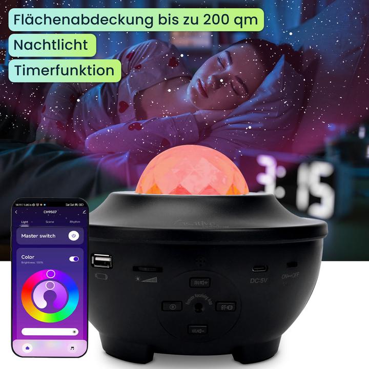 Produktbild Casativo Laser-Sternenhimmel-Projektor