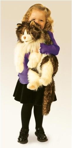 Produktbild Folkmanis Wuschelige Katze