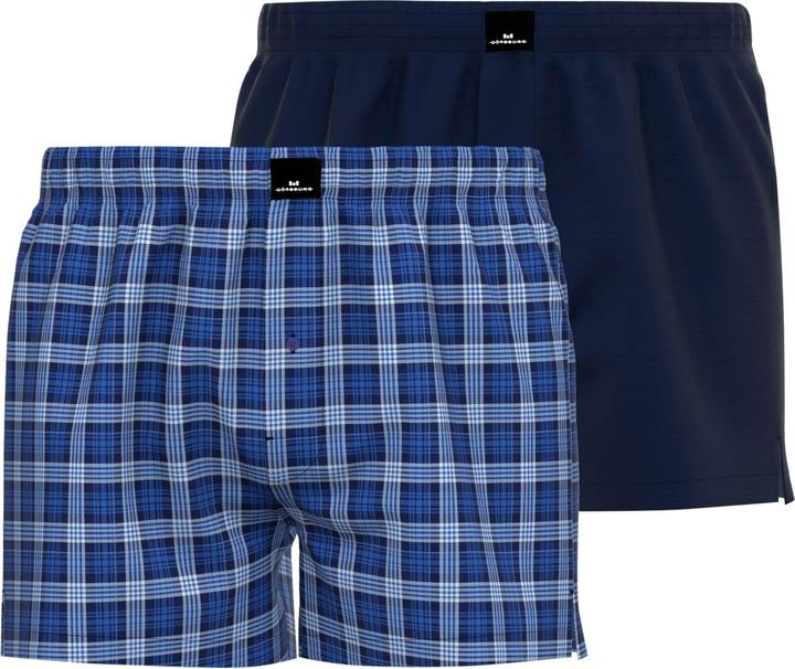 Produktbild Götzburg Web-Boxershorts Casual Locker sitzend (M, 2er Pack)