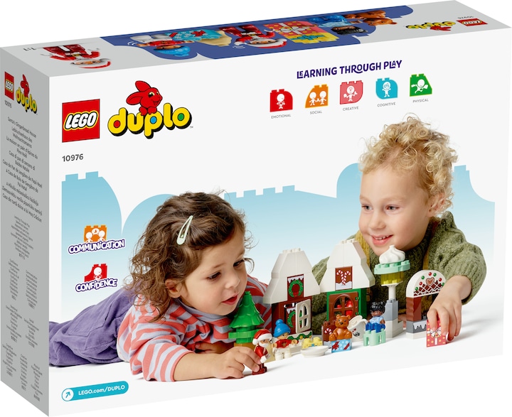 Immagine prodotto LEGO Casa di pan di zenzero con Babbo Natale (10976)